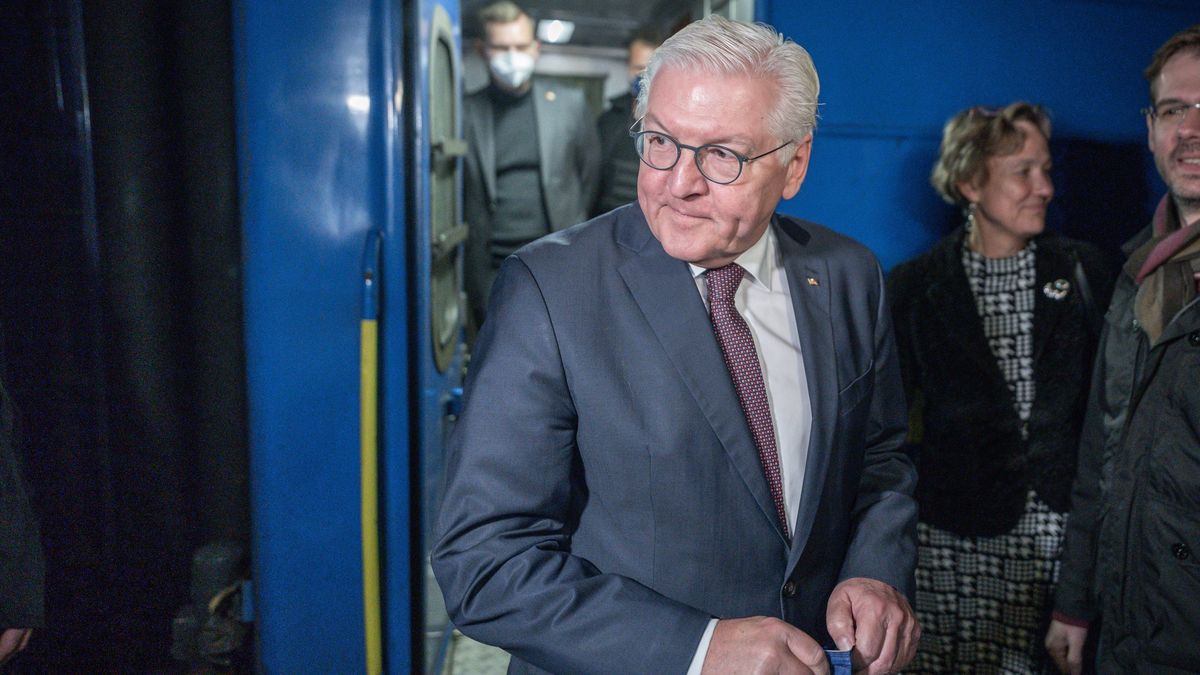 Německý prezident Steinmeier přicestoval do Kyjeva